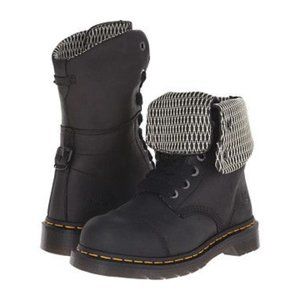 Dr. Martens Women's Leah Steel Toe Combat Boot